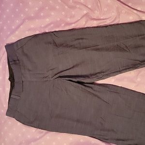 Calvin Klein Pants Slacks Size 16 Unisex Charcoal Gray School Church Work Formal